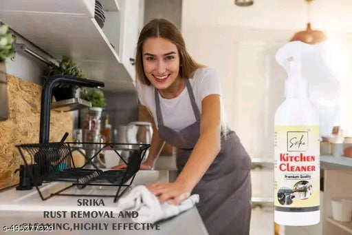 Kitchen Cleaner Spray Oil & Grease Stain Remover Stove & Chimney Cleaner Spray Non-Flammable Nontoxic Magic Degreaser Spray for Kitchen Gas Stove Cleaning Spray for Grill & Exhaust Fan (250ml)