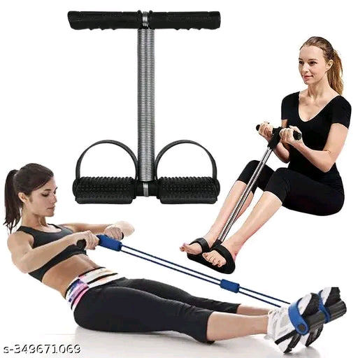 ANTC Tummy Trimmer Single Spring Ab Exerciser - Fat Burner for Men & Women | Home Gym Equipment