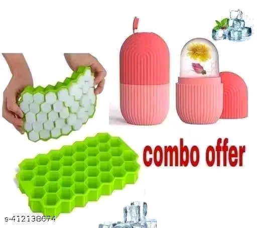 Classy Ice Cube Moulds & Trays - Combo Offer