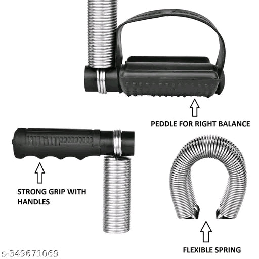 ANTC Tummy Trimmer Single Spring Ab Exerciser - Fat Burner for Men & Women | Home Gym Equipment