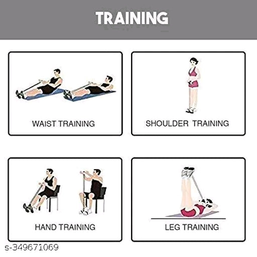 ANTC Tummy Trimmer Single Spring Ab Exerciser - Fat Burner for Men & Women | Home Gym Equipment